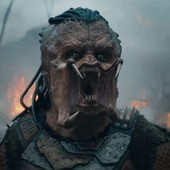 Una scena di Predator Badlands Una scena di Predator Badlands