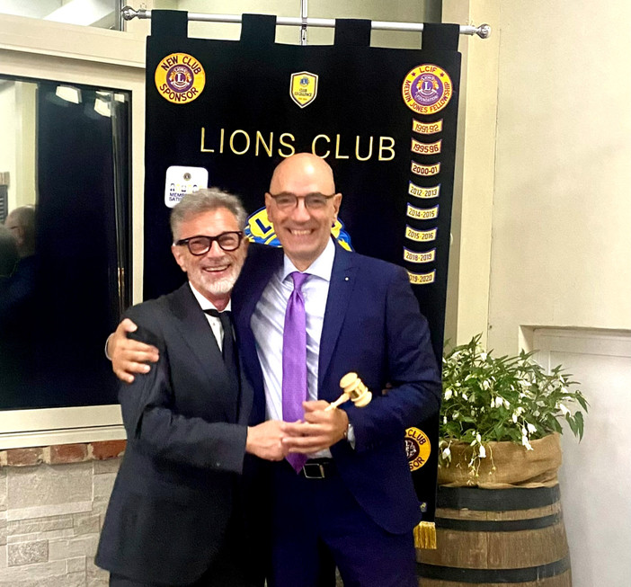 Festa di chiusura dell'anno Lionistico: il passaggio della campana ad Asti Host