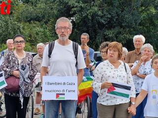 Alcune immagini del pomeriggio di solidarietà