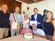 L'assessore regionale Gabusi, il sindaco Bargetto, la neo centenaria e i parenti.