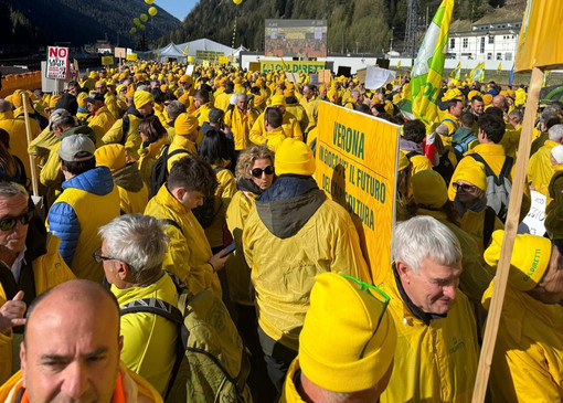 10mila agricoltori Coldiretti in mobilitazione al Brennero: “L’agroalimentare vale 707 miliardi, patrimonio da difendere”
