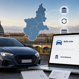 Sconto sul bollo auto in Piemonte: al via l'addebito sul conto corrente per snellire la burocrazia