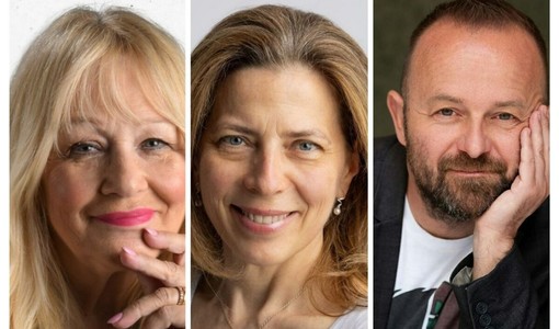 Nel collage, da sinistra a destra: Marina Balbo, Raffaella Romagnolo e Enrico Galiano Nel collage, da sinistra a destra: Marina Balbo, Raffaella Romagnolo e Enrico Galiano
