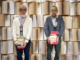 Biagio Bagini e Gian Luigi Carlone della Banda Osiris bibliotecari per un giorno