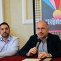 Sindaco e assessore alla Cultura ritratti in occasione della presentazione della 46esima edizione della rassegna (pn. Merfephoto - Efrem Zanchettin)