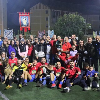 La premiazione di Santa Caterina, formazione vincitrice della scorsa edizione (ph. Merfephoto - Efrem Zanchettin)