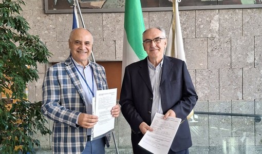 Boccia (a sinistra nell'immagine) e Saracco