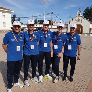 Claudio Borin con la sua squadra (Foto Assopar)