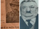 La copertina del diario ritrovato e un'immagine di Massimo Eugenio Borgo