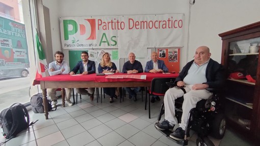 Nell'immagine, da sinistra a destra: Andrea Giarrizzo, Michele Miravalle, Maria Ferlisi, Luciano Sutera Sardo, Roberto Vercelli e Marco Castaldo