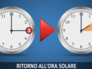 Pronti al mini jet-lag? Stanotte l'ora legale lascia il posto a quella solare Pronti al mini jet-lag? Stanotte l'ora legale lascia il posto a quella solare