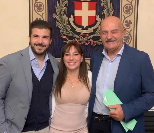 Nella foto, da sinistra a destra, i consiglieri Cirone, Accomasso e Venturini