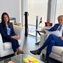 L'assessora Cameroni e il governatore Cirio