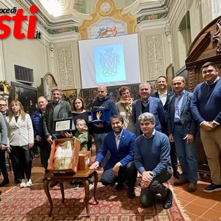 La foto di rito delle premiazioni dedicate al cardo gobbo