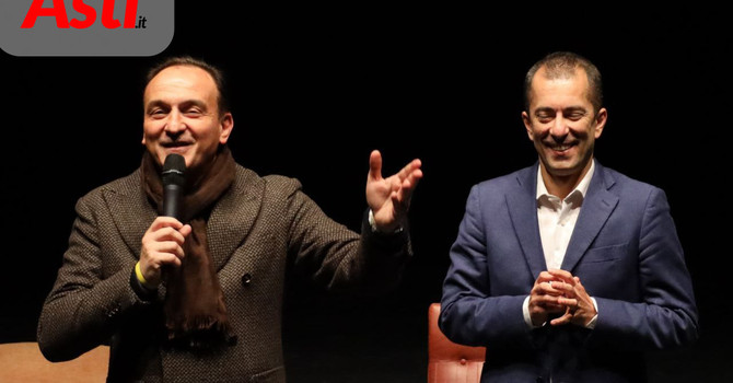 Cirio e Gabusi ad Asti questa mattina Cirio e Gabusi ad Asti questa mattina