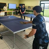 Studenti dell'Andriano durante la cogestione