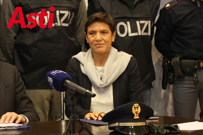 Il questore di Asti Marina Di Donato