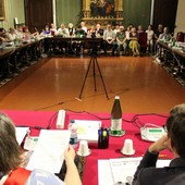 Un momento della seduta consigliare di ieri