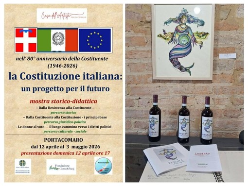 Dalla Resistenza alla Costituzione, la storia d'Italia in mostra a Portacomaro
