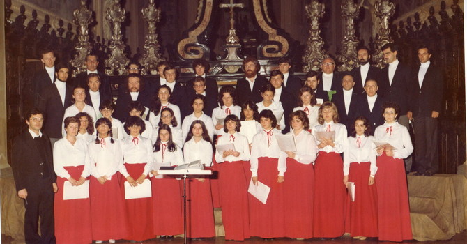 La Corale negli Anni 80 La Corale negli Anni 80