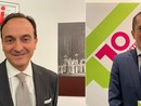 Il presidente Cirio e l'assessore Gabusi Il presidente Cirio e l'assessore Gabusi