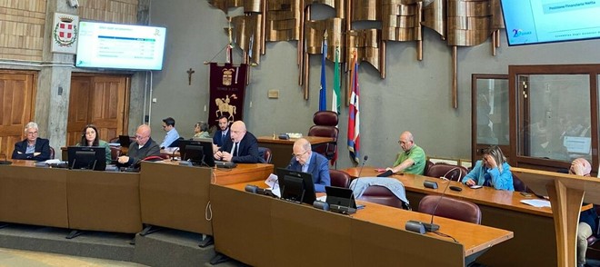 Un momento dell'assemblea