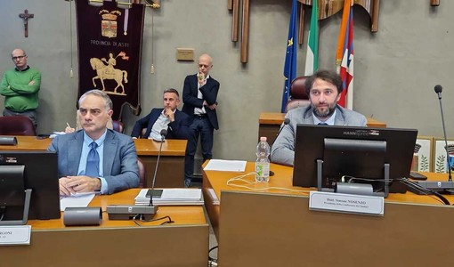 Il neo presidente del consiglio provinciale