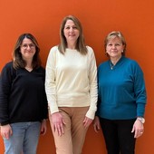 Nell'immagine (da sinistra a destra) la consigliera Pelissetti, il sindaco Macchia e la dottoressa Saracco