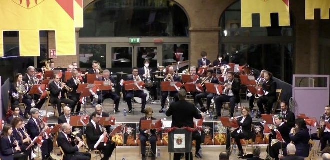 Il concerto del 2021 (immagine dal canale YouTube della banda)