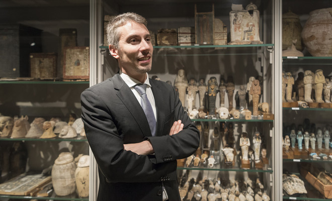 Christian Greco al Polo UniAstiss per presentare &quot;La memoria è il nostro futuro&quot;