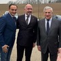 Alberto Cirio, Maurizio Rasero, Antonio Tajani (immagine dal profilo Facebook del presidente Cirio)