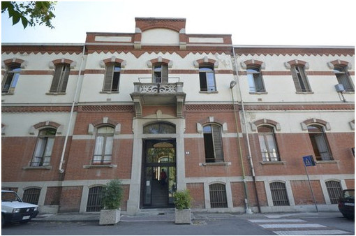 La facciata principale della Casa di Riposo Città di Asti