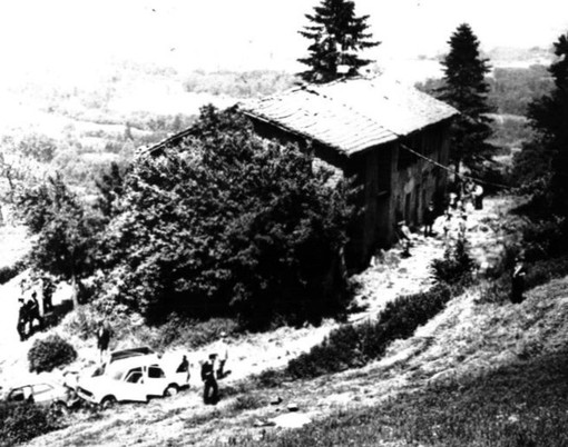 La cascina Spiotta d'Arzello dove le Brigate Rosse avevano trasferito Gancia dopo il sequestro. Il 5 giugno 1975 una pattuglia dei carabinieri raggiunse la cascina La cascina Spiotta d'Arzello dove le Brigate Rosse avevano trasferito Gancia dopo il sequestro. Il 5 giugno 1975 una pattuglia dei carabinieri raggiunse la cascina