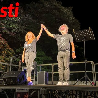 In foto: Giua e Matteo Saudino a Calamandrana