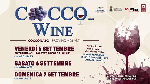 Svelate le date della 24esima edizione di Cocco… Wine