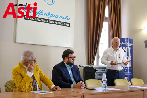 Nell'immagine, da sinistra a destra: il presidente Dellavalle, l'ingegner Carosso e il direttore Bossi (Ph. Merfephoto - Efrem Zanchettin) Nell'immagine, da sinistra a destra: il presidente Dellavalle, l'ingegner Carosso e il direttore Bossi (Ph. Merfephoto - Efrem Zanchettin)