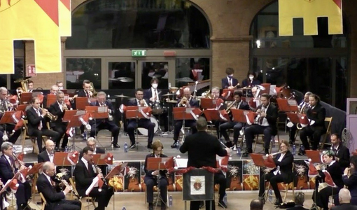 Il concerto del 2021 (immagine dal canale YouTube della banda)