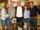 La delegazione della Cgil con i fondatori del Magmax (MerfePhoto)
