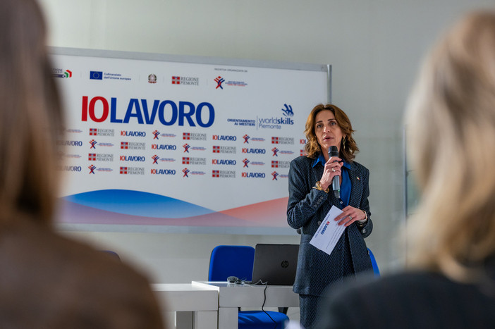In foto, l'assessore regionale al Lavoro Elena Chiorino