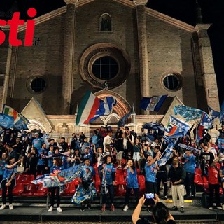 La incontenibile gioia dei tifosi napoletani (Galleria fotografica e video di Merfephoto - Efrem Zanchettin)