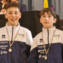 Nella foto: Centola e Giachino 5° e 6° classificati nella categoria Giovanissimi