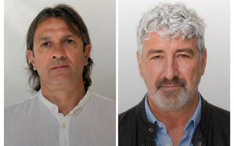 Gianluigi Lentini e Dario Hübner