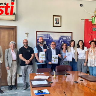 I rappresentati delle cantine e gli organizzatori dell'evento Ciclovino