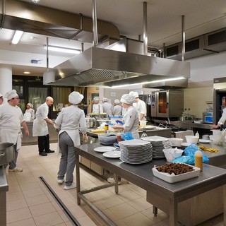Cucina della scuola alberghiera