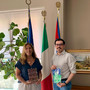 Riscopre le radici piemontesi dopo oltre un secolo: Marina Altuna Gallo torna a Cortemilia Riscopre le radici piemontesi dopo oltre un secolo: Marina Altuna Gallo torna a Cortemilia