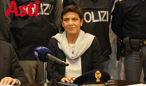 Il questore di Asti Marina Di Donato