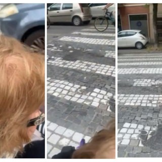 &quot;Sistemate quell'attraversamento: finisce contro un albero e per noi disabili è un problema enorme!&quot;