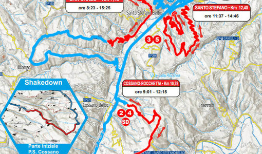Ottavo Rally Santo Stefano Belbo: i divieti di transito nell'Astigiano