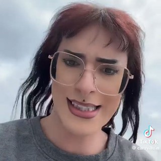 Screenshot tratto da uno dei suoi TikTok sulla vicenda