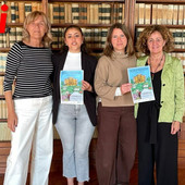 Annamaria Tosti (assessore Istruzione), Giulia Scarlata (Canelli Crew), Paola Bottero (assessore Turismo),  Maria Laura Antonucci (Intrecci33)